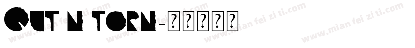Qut n torn字体转换